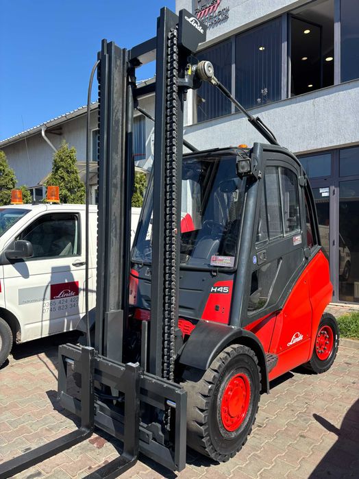 Stivuitor - Motostivuitor Linde H45D 394 Anul fabricației: 2007