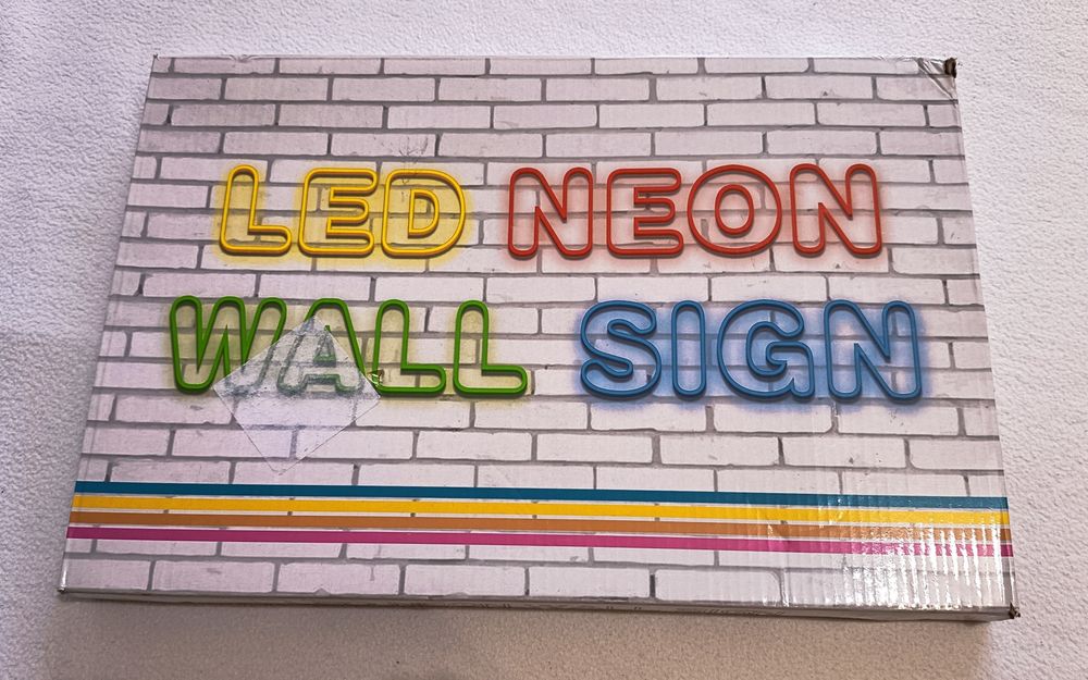 Lampă luminoasă led neon OPEN
