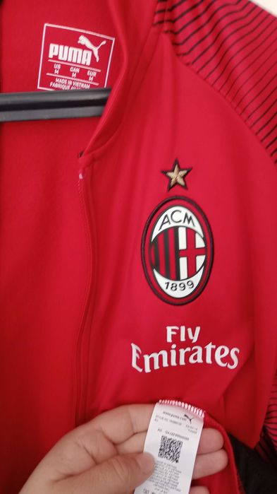 Puma Jersey AC Milan Stadium Poly Jacket