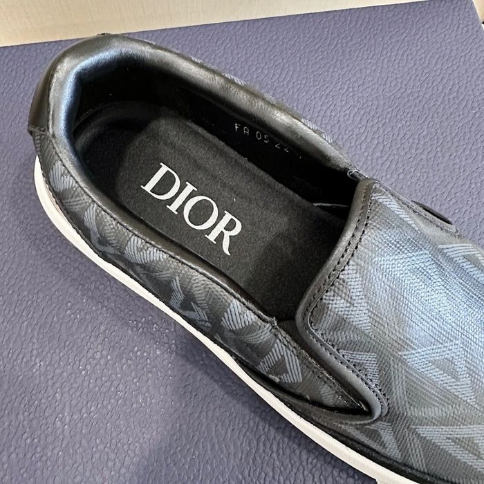 CD Slip-On Oblique Black