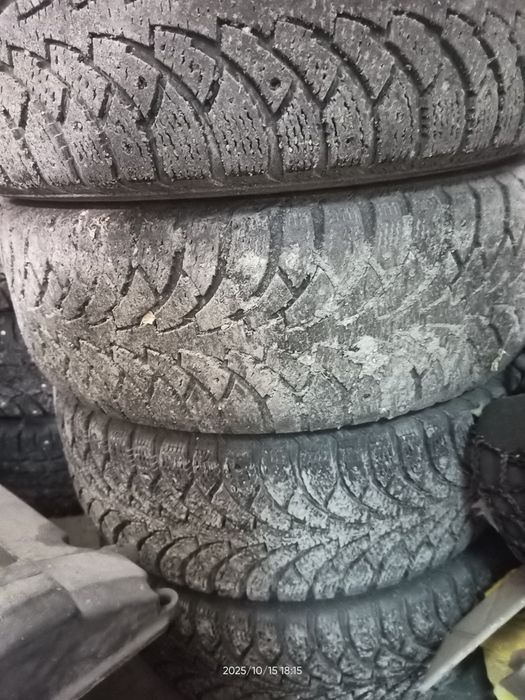 Бмв е34 диски р15 с резиной зима