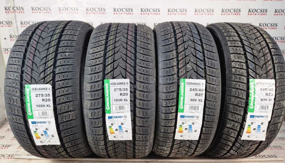 SET Anvelope iarna - 245 40 20 cu 275 35 20 - Grenlander (GLE)