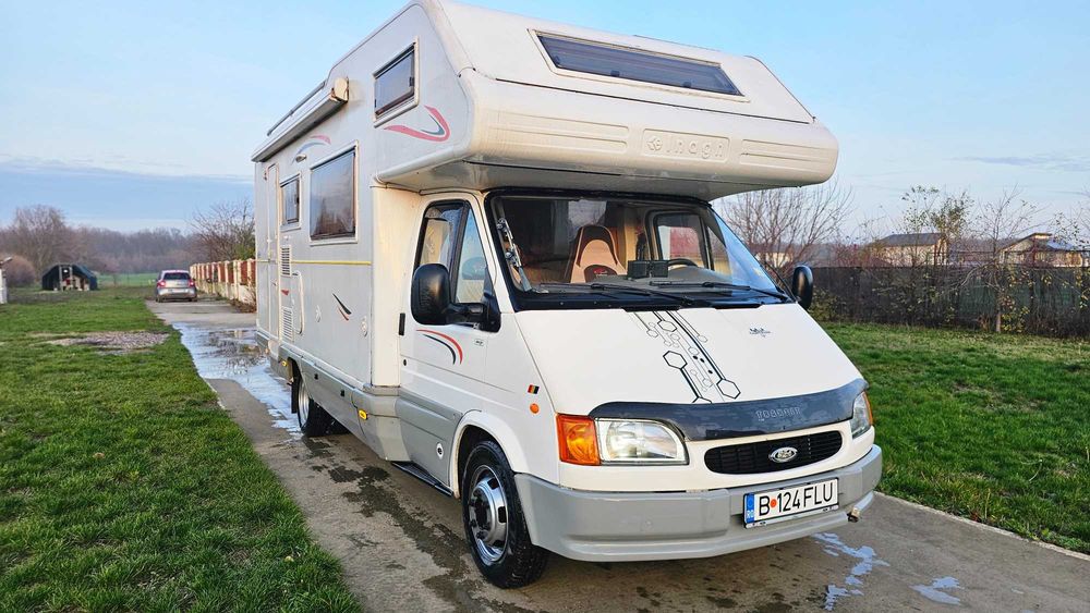 Autorulota Ford Transit ENLAGH 7 locuri de dormit 100 CP Turbo + Servo