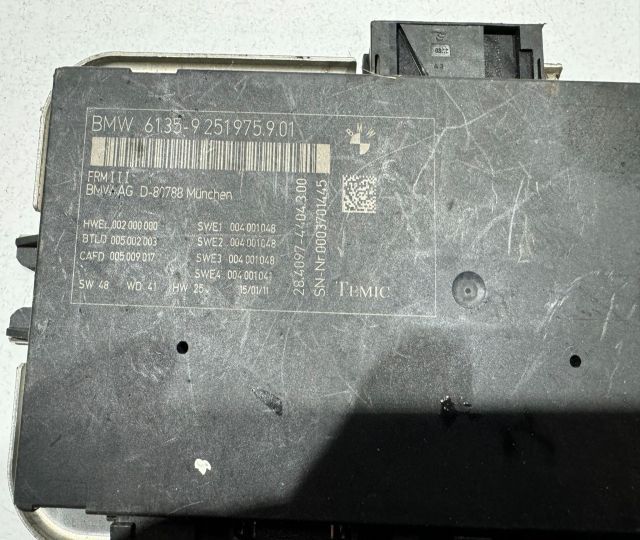 Modul FRM 3 61359251975901 BMW Seria 5 F07/F10/F11 [2009 - 2013]