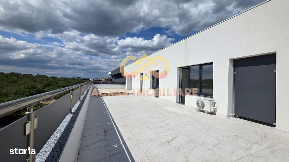 Penthouse  3  Camere  87Mp  Utili  Si 122Mp Terasa