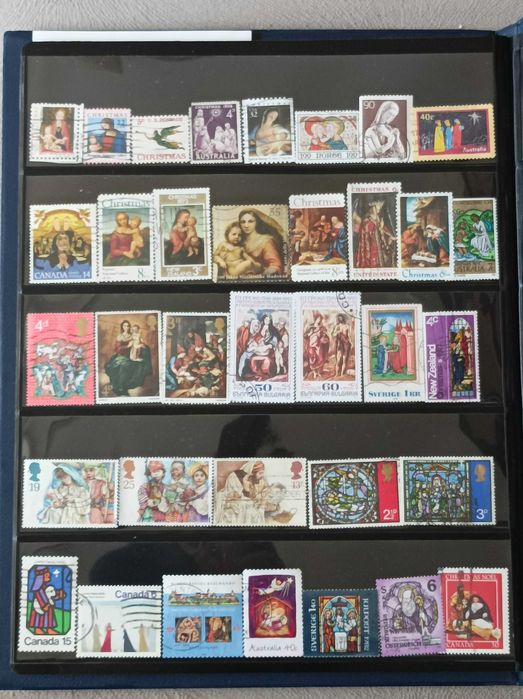 1000 различни пощенски марки за 30€, Религия и Изкуство,стара Унгария
