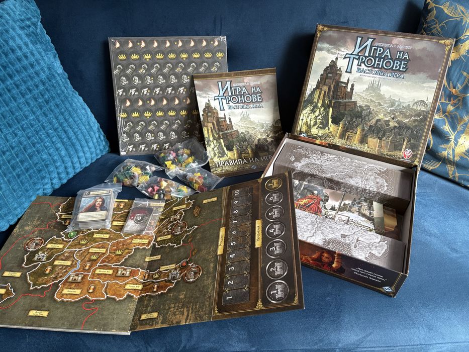 Настолна игра Игра на тронове второ преработено издание