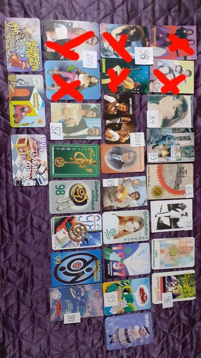 Колекция календарчета  от миналото