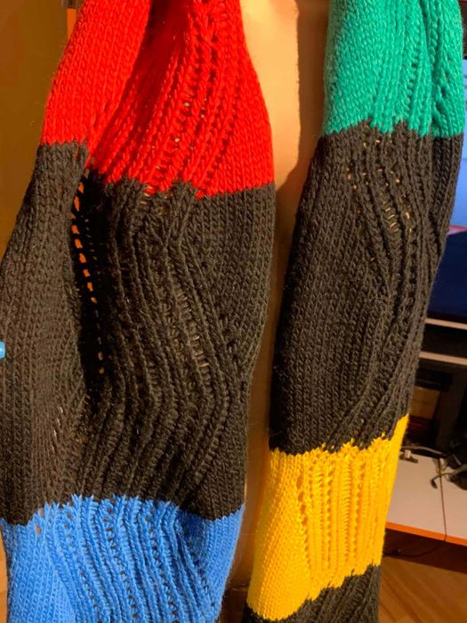 Пъстроцветен зимен шал Missoni