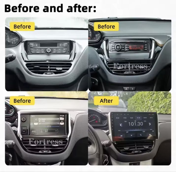 PEUGEOT 2008 / 208 10.1" мултимедия