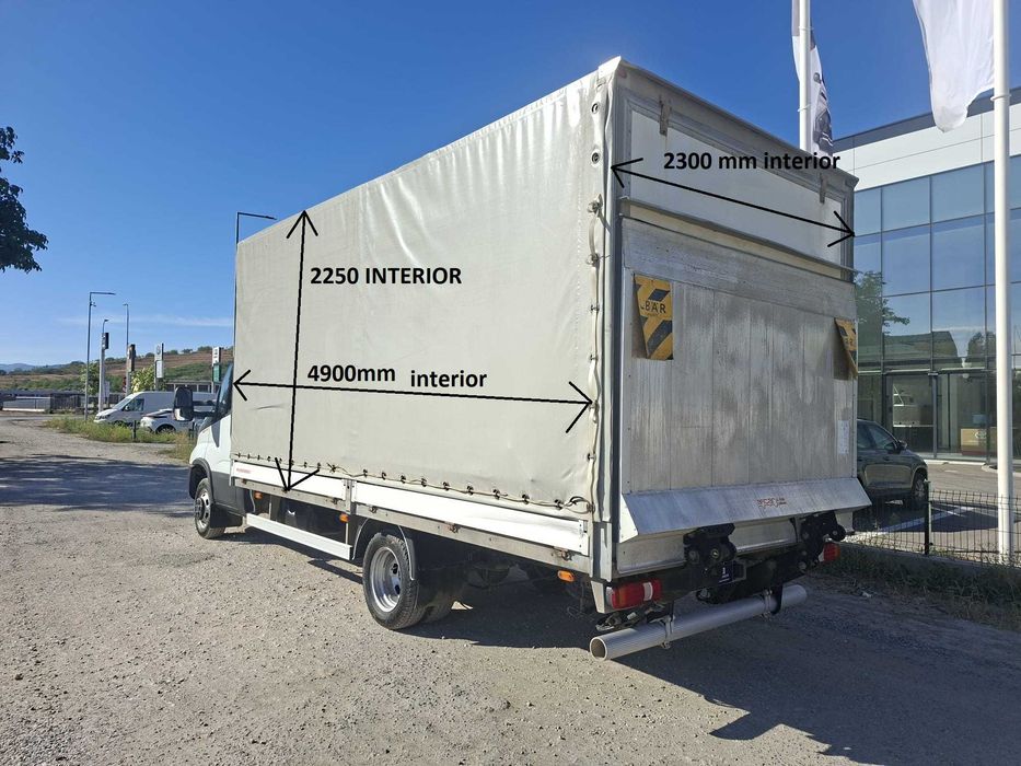 IVECO de 3000  PRELATA+LIFT.68000km Finantare Leasing Rata 465 €