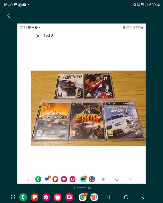 Nfs need for Speed ps3 PlayStation xbox 360 one ps2 wii psp series s x