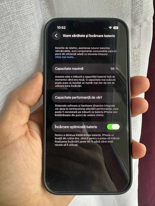 Iphone 14 512 GB baterie 98% Albastru Liber de retea