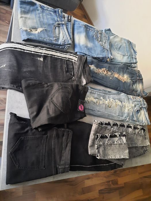 Blugi dama L/XL lungi/scurti