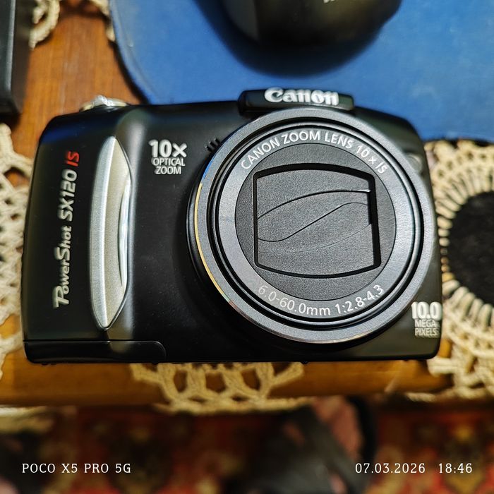 Canon powershot sx120 is