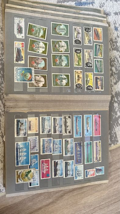 Почтовые марк старые 50-60лет