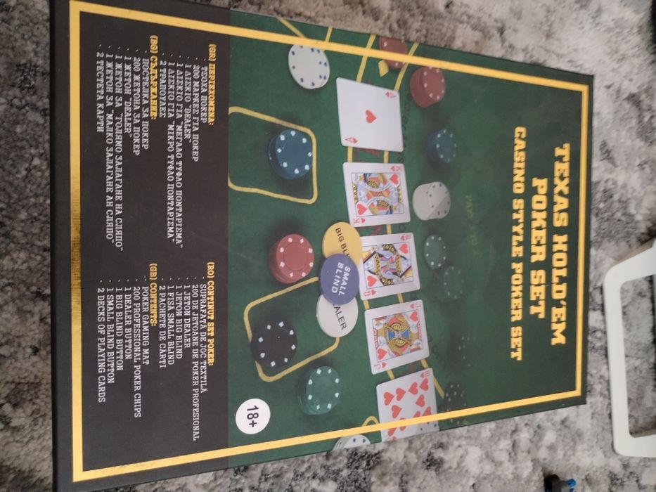Poker  set. Casino