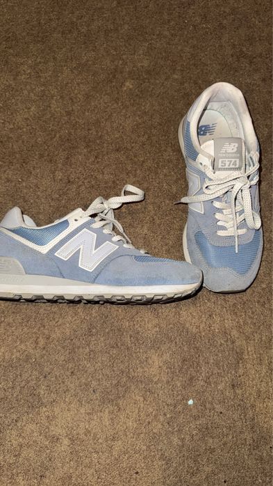 New Balance 574  Carolina Blue
