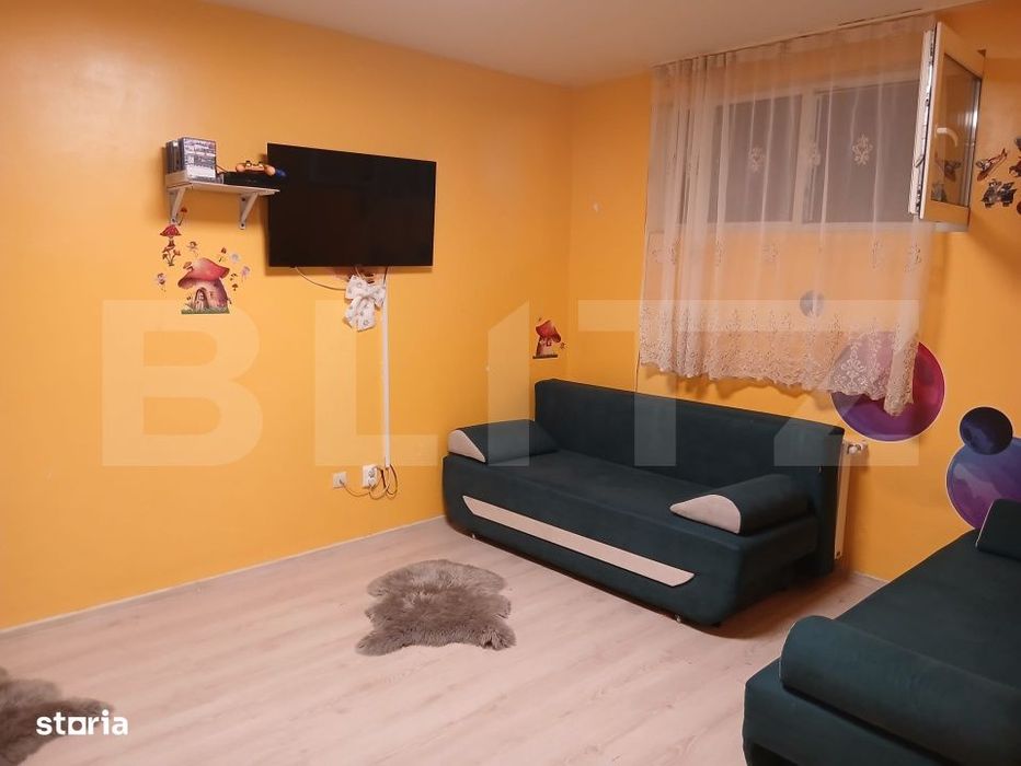Apartament 54 mp, demisol, zona Turda Noua — fotografia 1