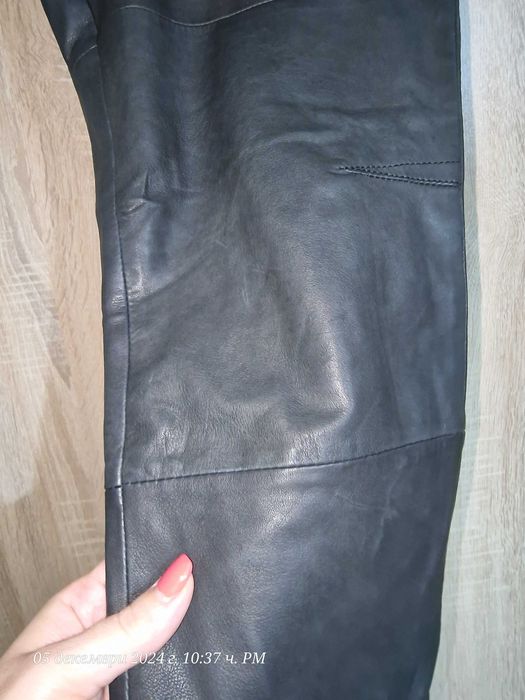 Нов кожен панталон esprit Хл рр