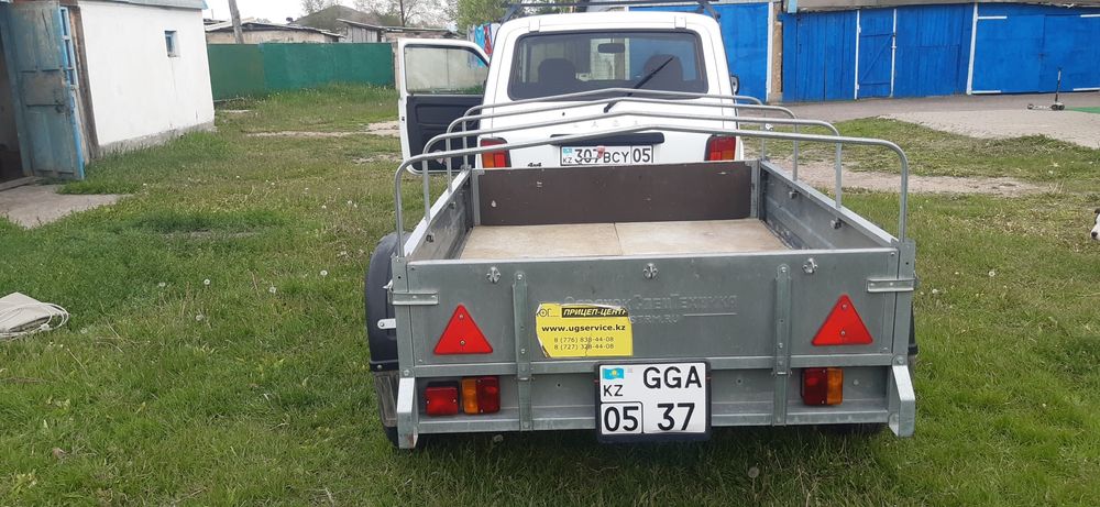 Нива урбан 2017. С прицепом