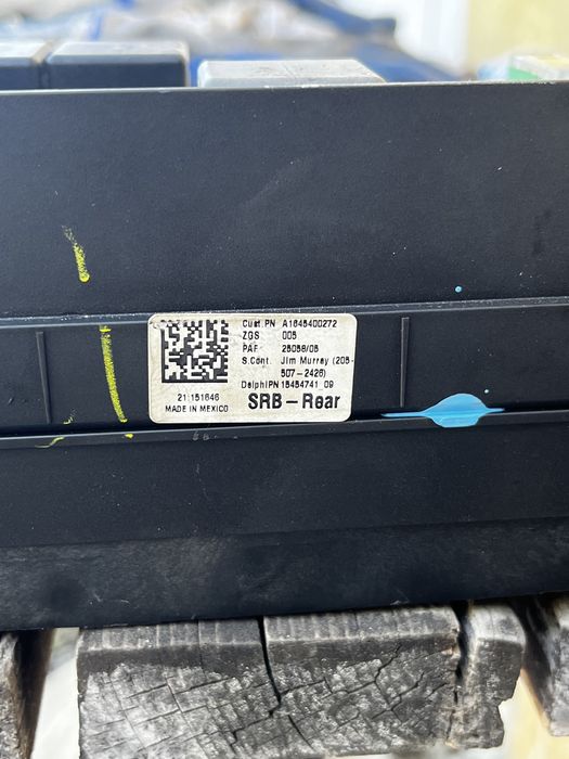 Бушониера Mercedes ML-W164 / Предна и задна