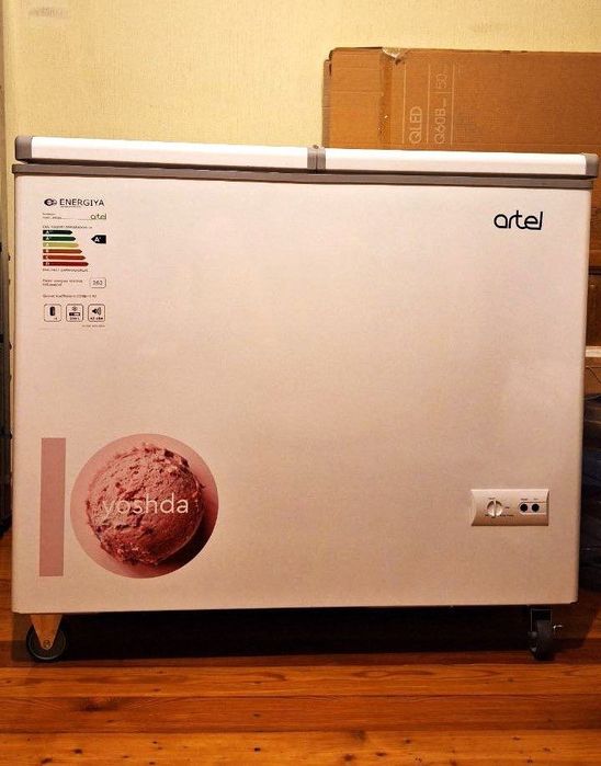 Морозильный ларь Artel, большой объём, рабочий