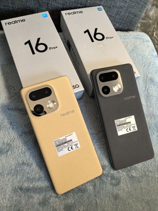 Realme 16Pro Plus Gray/Gold 512Gb/12Gb Ram FullBox Noi