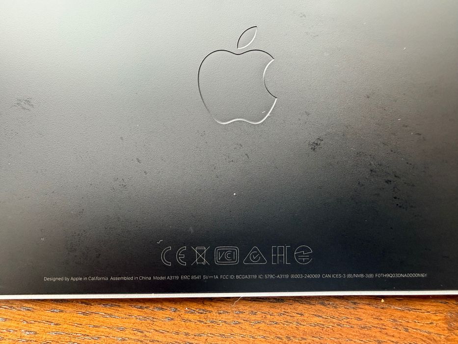 Tastatura Apple Magic, Touch ID, Aluminiu, Numeric Keypad, A3119 Black