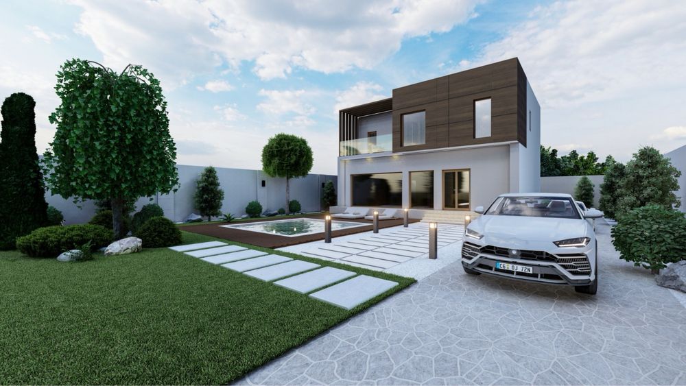 Randari Arhitecturale, Design interior, Implementare