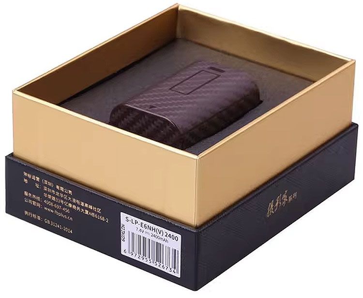 CAPTOR S-LP-E6NH(V) Battery
2400mAH 
Aʼlo sifat
Canon EOS6D 70D 80D