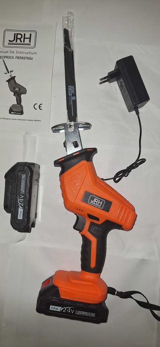 Fierastrau electric sabie pe baterii puternic OASE LEMN METAL Nou