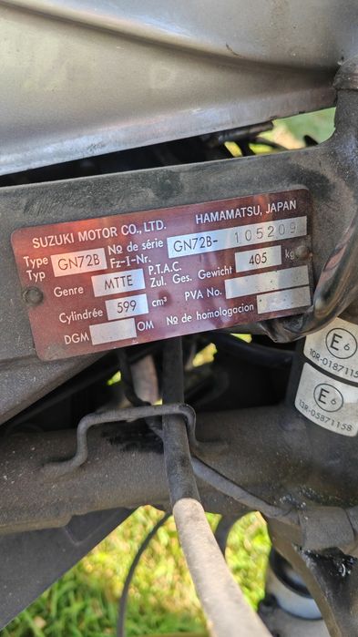 Vand sau Dezmembrez Suzuki 600  GSXR - GN 72b