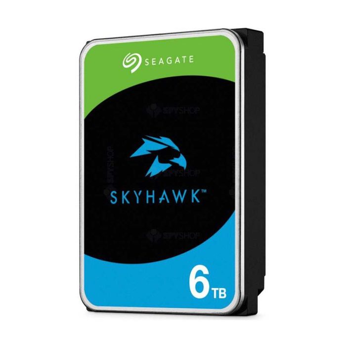 Hard Disk Seagate Skyhawk 6TB 256MB SATA3 pentru PC NAS NVR DVR Nou Sigilat
