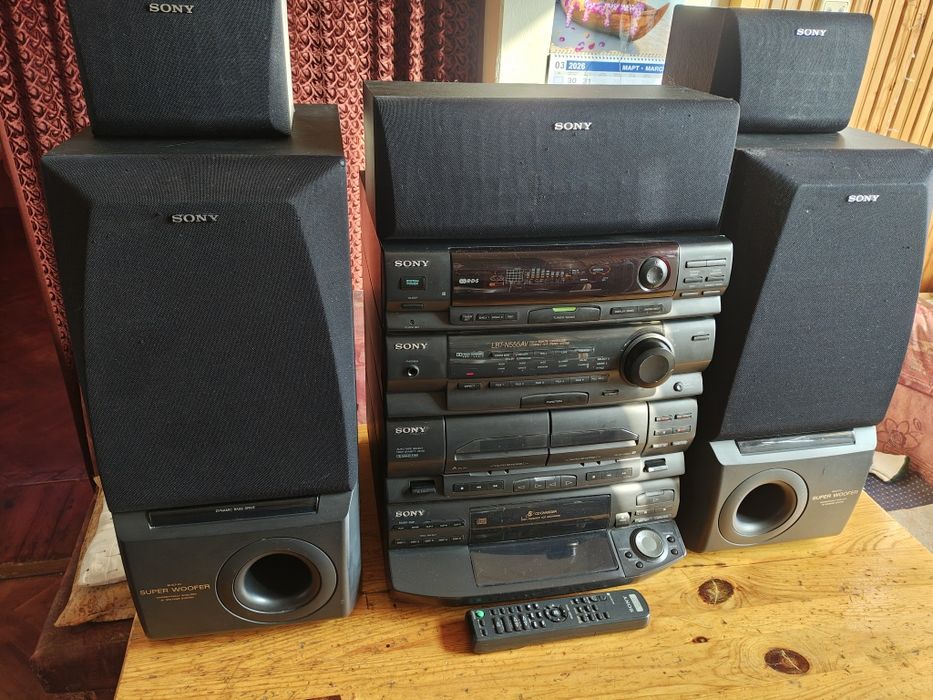 Уредба SONY LBT-N555AV