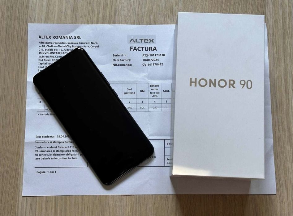 Honor 90; 256 GB; Ca Nou; Garantie Altex
