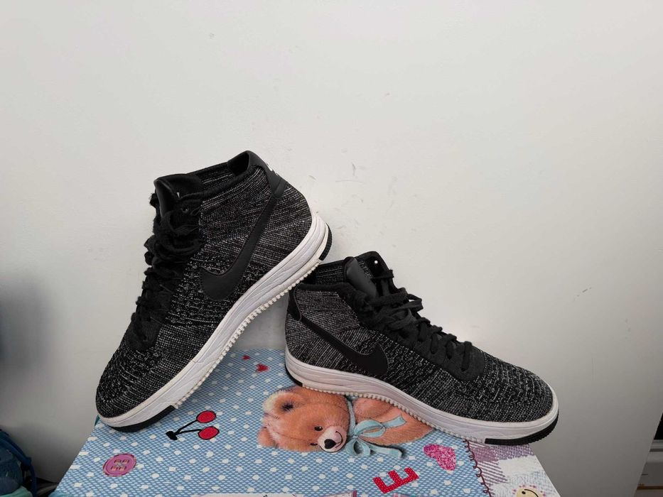 Nike Air Force 1 Ultra Flyknit Mid Oreo''оригинални маратонки 43 номер