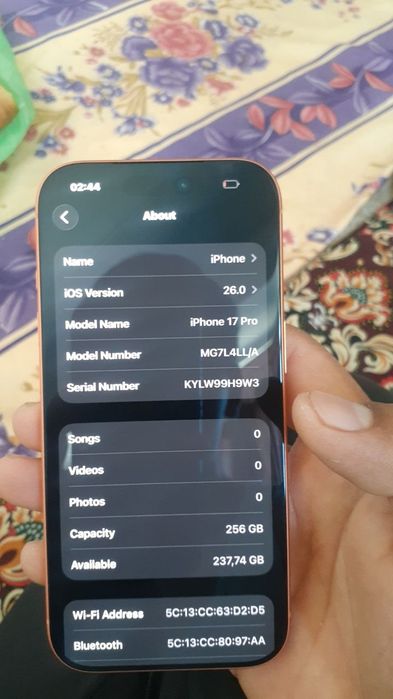 Iphone 17 pro srochna sotuvda