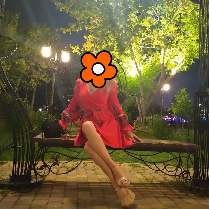 Платье из натурального хб