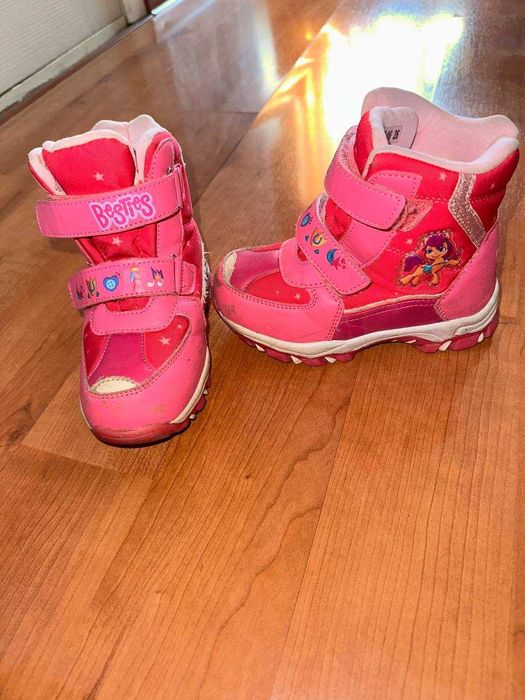 зимние ботинки для девочки