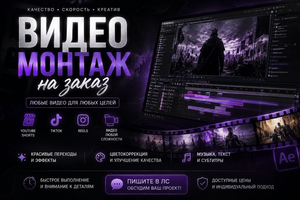 Видео Монтаж на заказ