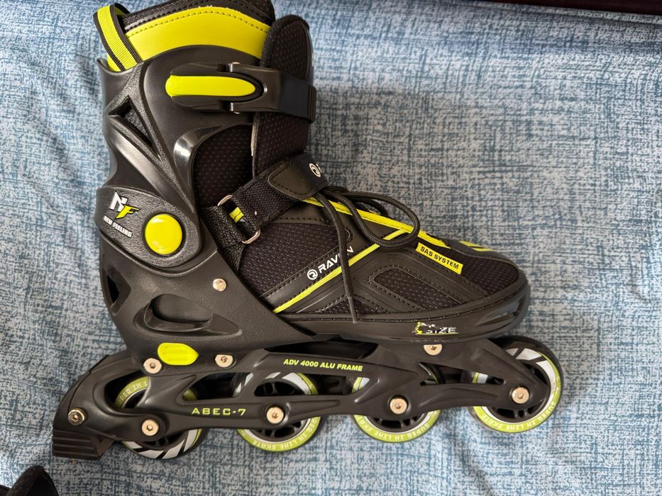 Role Raven Pulse Negru/Galben mărime reglabila 40-43