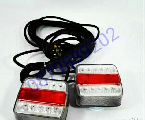 Лед диоден стопове за рамаркета,платформи каравани и др.-12волта