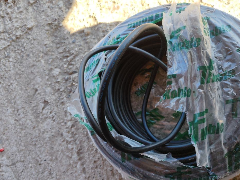 Cablu de 6 mm  grosime, 50 m lungime