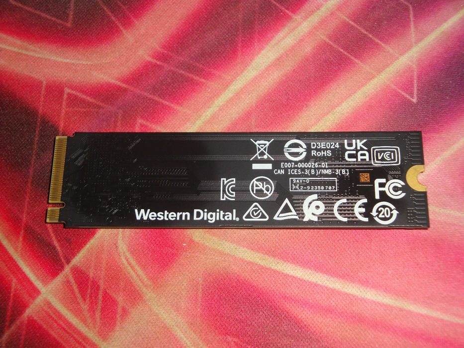 SSD M2 NVME Western Digital Black SN740 Pci-e gen 4 256gb  2280 NOU