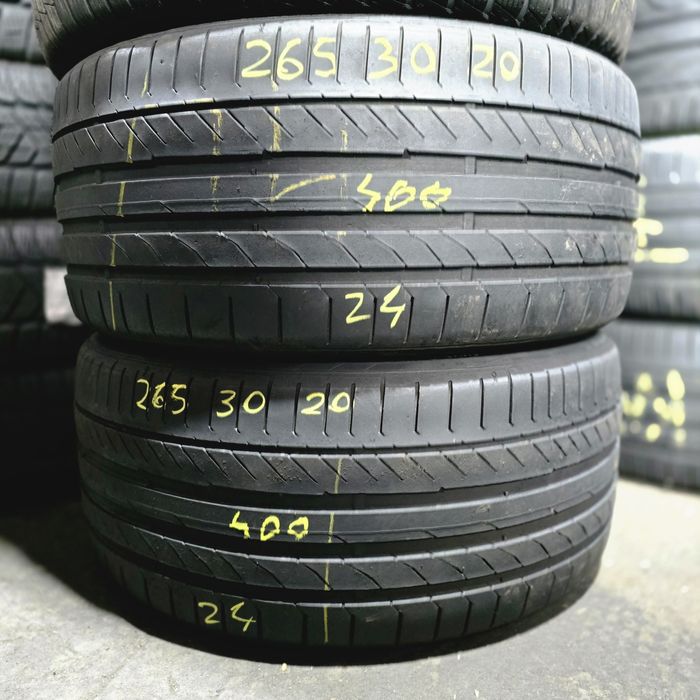 2x 265/30/20 VARA CONTINENTAL 2024 Stare excelentă