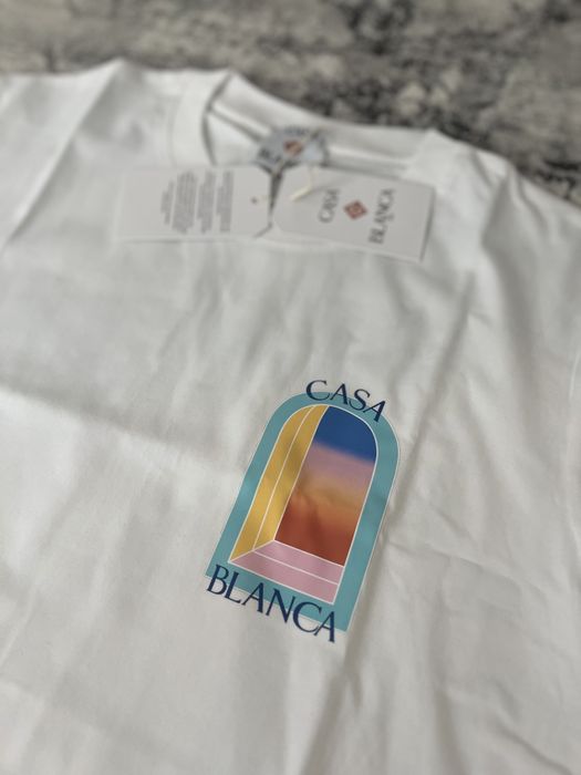 Tricou Casa Blanca Alb Marimea M