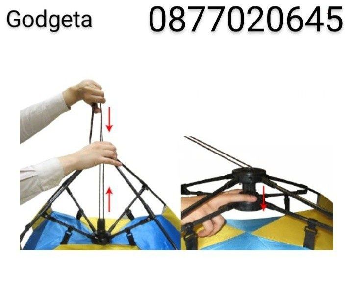 Нова 4 местна палатка за риболов, къмпинг, туризъм и др