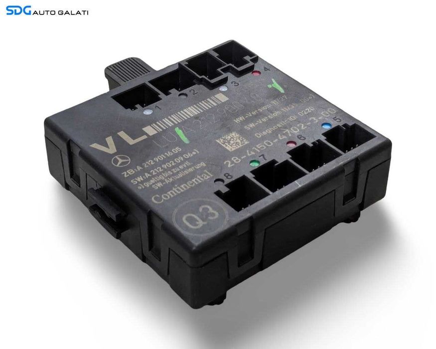 Unitate Modul Calculator Control Confort Usa Portiera Stanga Fata Mercedes Clasa C Class W204 2007 - 2014 Cod A2129004014 A2129011605 [LR3102]