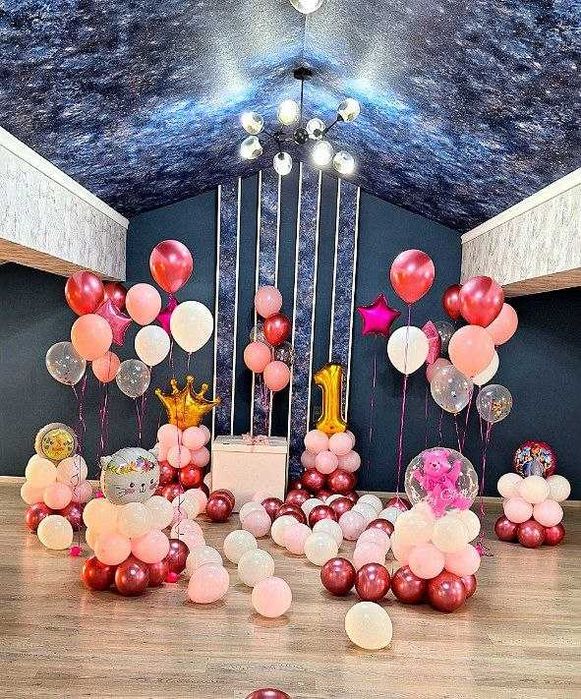 Bayramlarni sharlar foto zonalar bilan bezash: